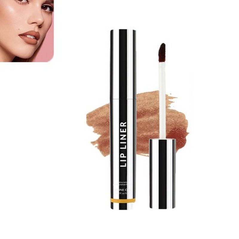 Yetxici Qorva Peel off Lip Liner Stain, Qorva Lipstick, Timbersonic Peel off Lip Stain, Lip Stains for Women, Matte Nude Lip Tattoo Liner, Lip Stain Peel off Long Lasting Waterproof(01)