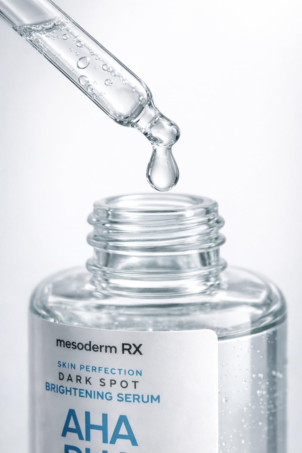 Mesoderm RX DARK SPOT Brightening Serum, Dark Spot Corrector for Uneven Skin and Pigment Spots- formulated with Glycolic, Salicylic, & PHA Exfoliating Acids - Tone-Evening Skin Brightener