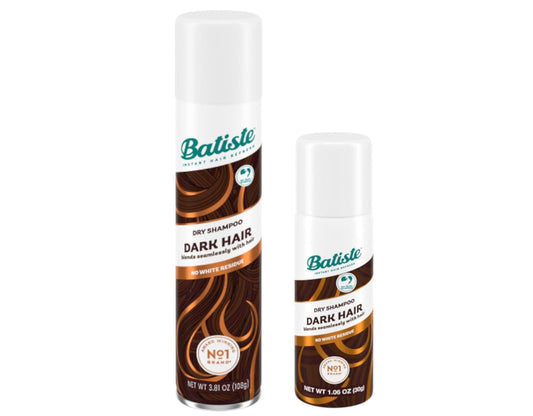 Batiste Dry Shampoo Dark Hair, 3.81 oz. + Mini 1.06 fl. oz.
