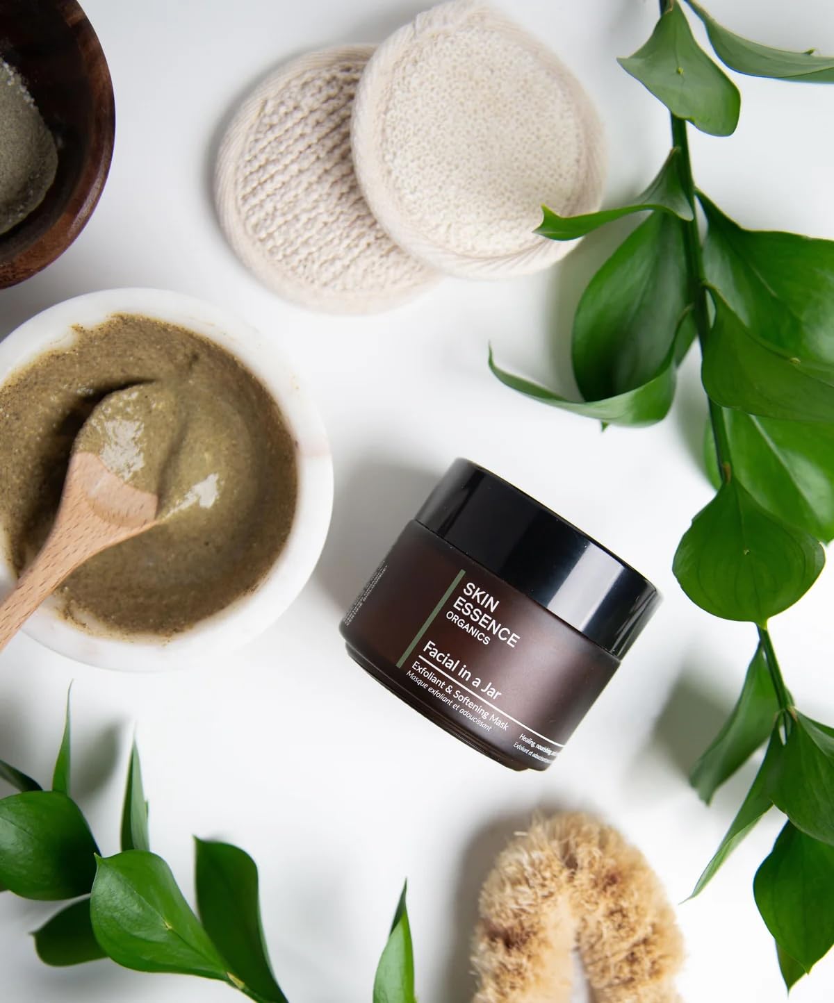 Skin Essence Organics Facial in a Jar Exfoliant & Softening Mask