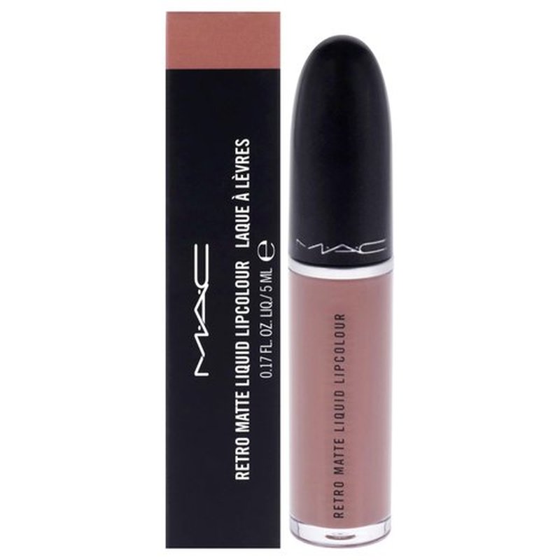 MAC Retro Matte Liquid Lipcolor - 121 Burnt Spice for Women - 0.17 oz Lipstick