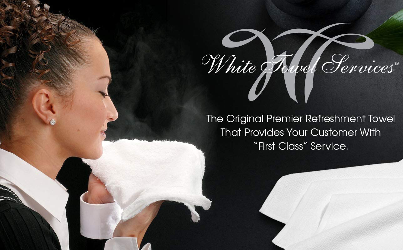 Disposable Towels - 500ct 8 x 8 inch pre-moistened 100% cotton towels