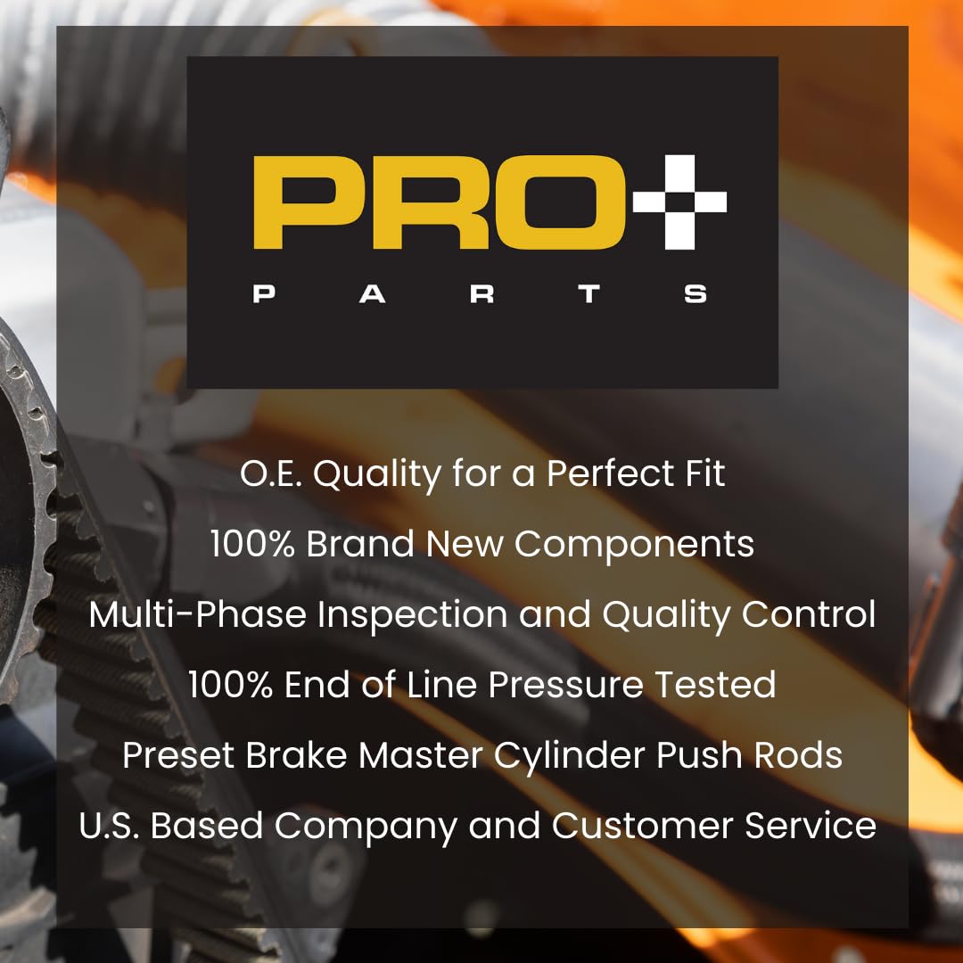 PRO+ Brake Master Cylinder PM52242 - OE Compatible with Select 1985-1988 Toyota (Cressida,Pickup)