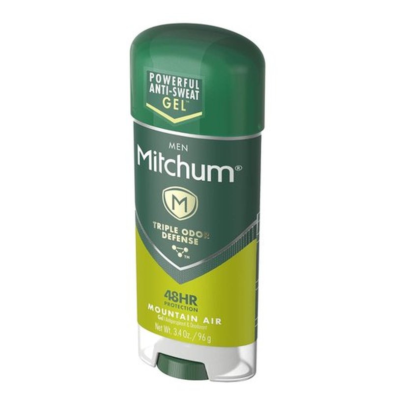 Mitchum Advanced Gel Anti-Perspirant & Deodorant, Mountain Air 3.4 oz (Value Pack of 9)