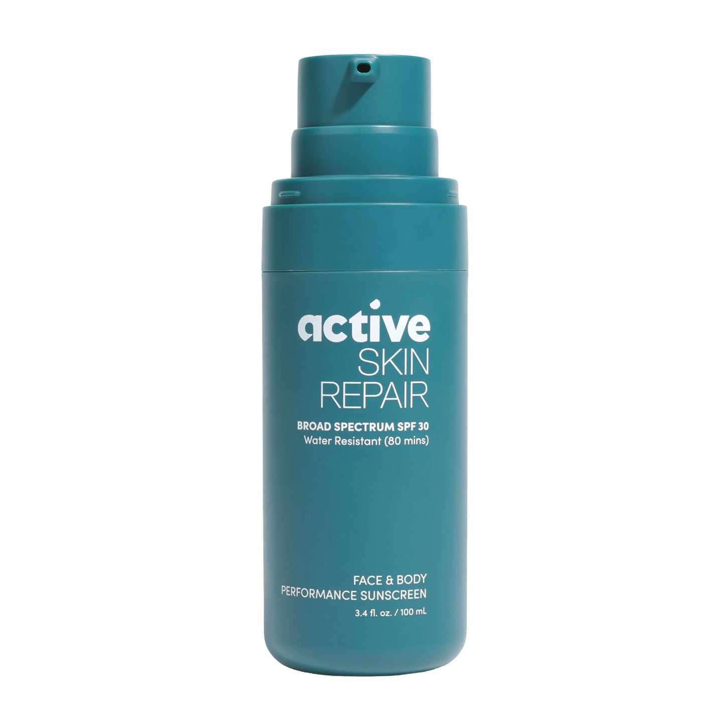Active Skin Repair SPF 30 Performance Water-Resistant Sunscreen for Face & Body, Reef-Safe and EWG Verified, Hydrating Broad Spectrum Sunscreen Body Lotion, 3.4 fl oz