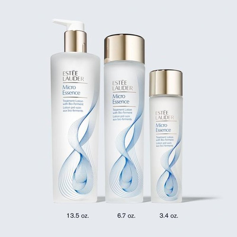Estée Lauder Micro Essence Treatment Lotion with Bio-Ferment | Toner for Face, 13.5 Fl Oz