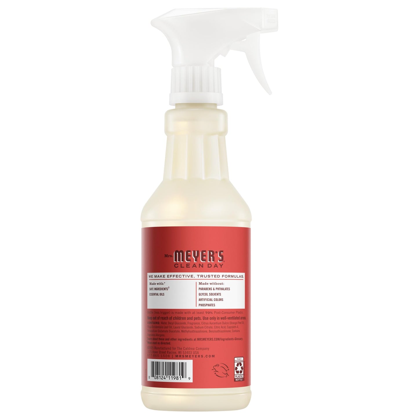 Mrs. MEYER'S Clean Day Multi-Surface Cleaner 16 FL OZ Each, Tomato Vine, Dandelion, Blueberry, 1 CT (Variety Pack)
