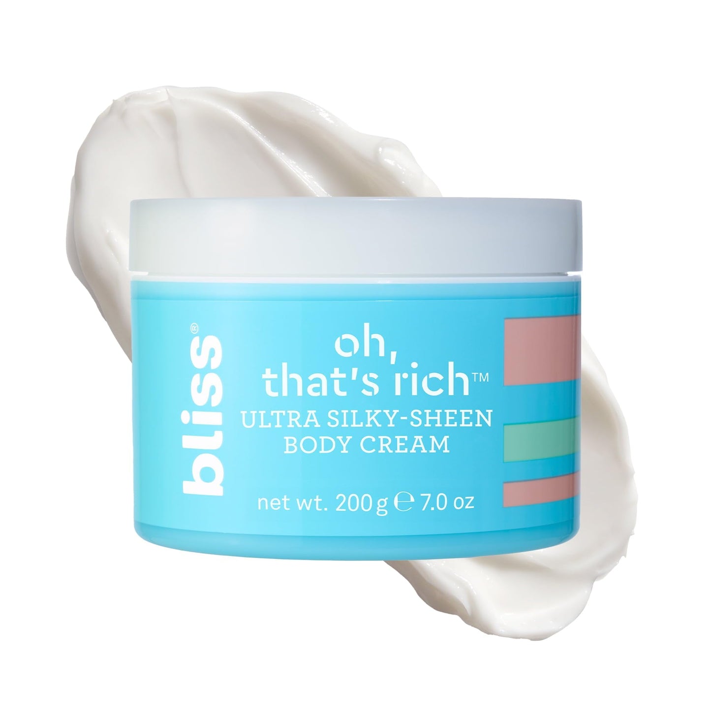 Bliss Oh, That's Rich Ultra Silky-Sheen Body Cream | Instantly Absorbs | Smooth & Soothe the Driest Skin | Paraben Free, Cruelty Free | 7.0 oz