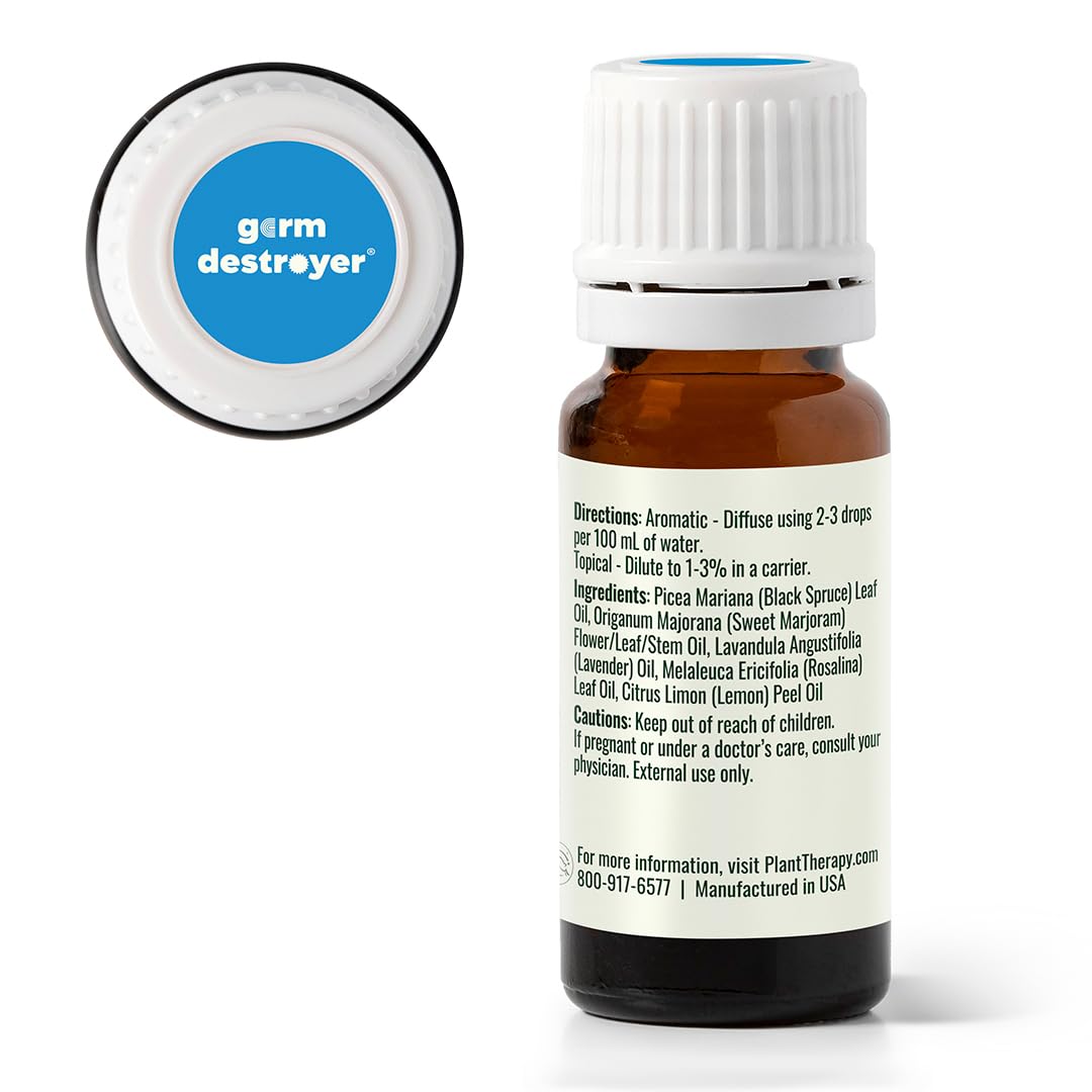 Plant Therapy Kids Destroyer Essential Oil Blend - Support Blend for Kids 100% Pure, Undiluted, Natural Aromatherapy, Therapeutic Grade 10 mL (1/3 oz)