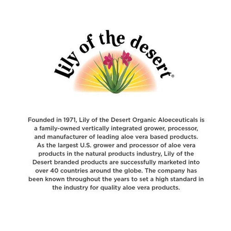 Lily of The Desert Aloe Vera Gel 16 oz (Pack of 2)