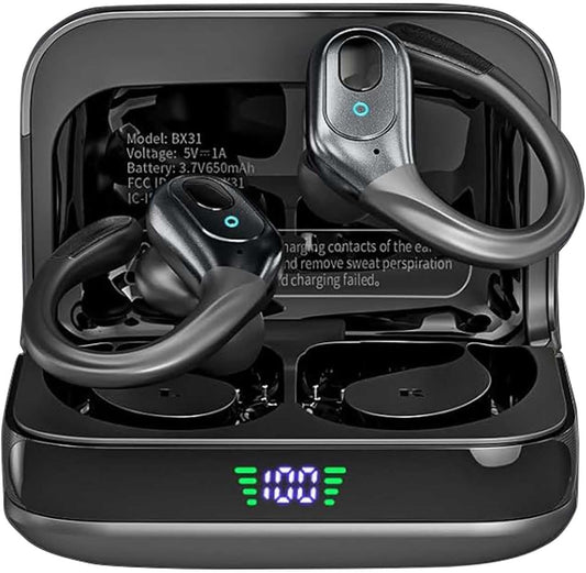 Wireless Earbuds - Bluetooth 5.0, Noise Cancelling, 24-Hour Battery Life | Comfortable Fit