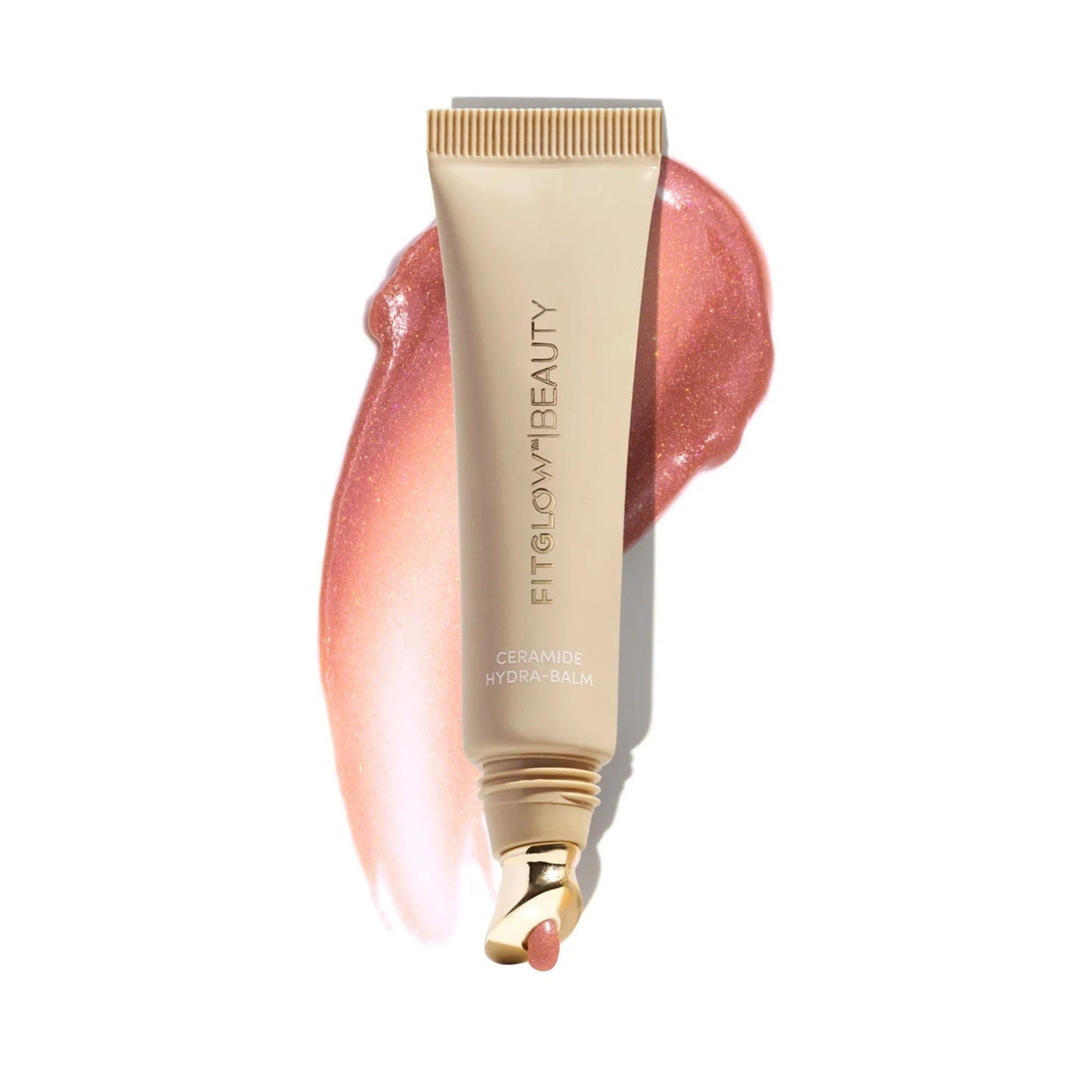 Fitglow Beauty Ceramide Hydra-Balm Lip Gloss, Glow Getter, 12g