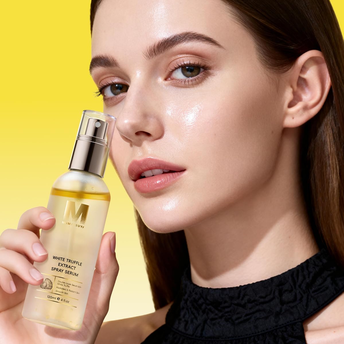 MSMEESUYA White Truffle First Spray Serum, Hydrating Face Mist & Lightweight Facial Mist, Glow Boost Moisturizing Formula for Radiant, Smooth Skin, Non-Comedogenic, 120ml/ 4.05 fl oz
