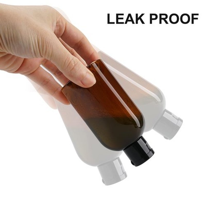 Cosywell Travel Bottles for Toiletries 6 PCS Travel Shampoo Bottles TSA Approved Travel Size Bottles Travel Containers Leak Proof Empty Lotion Bottles with Flip Cap