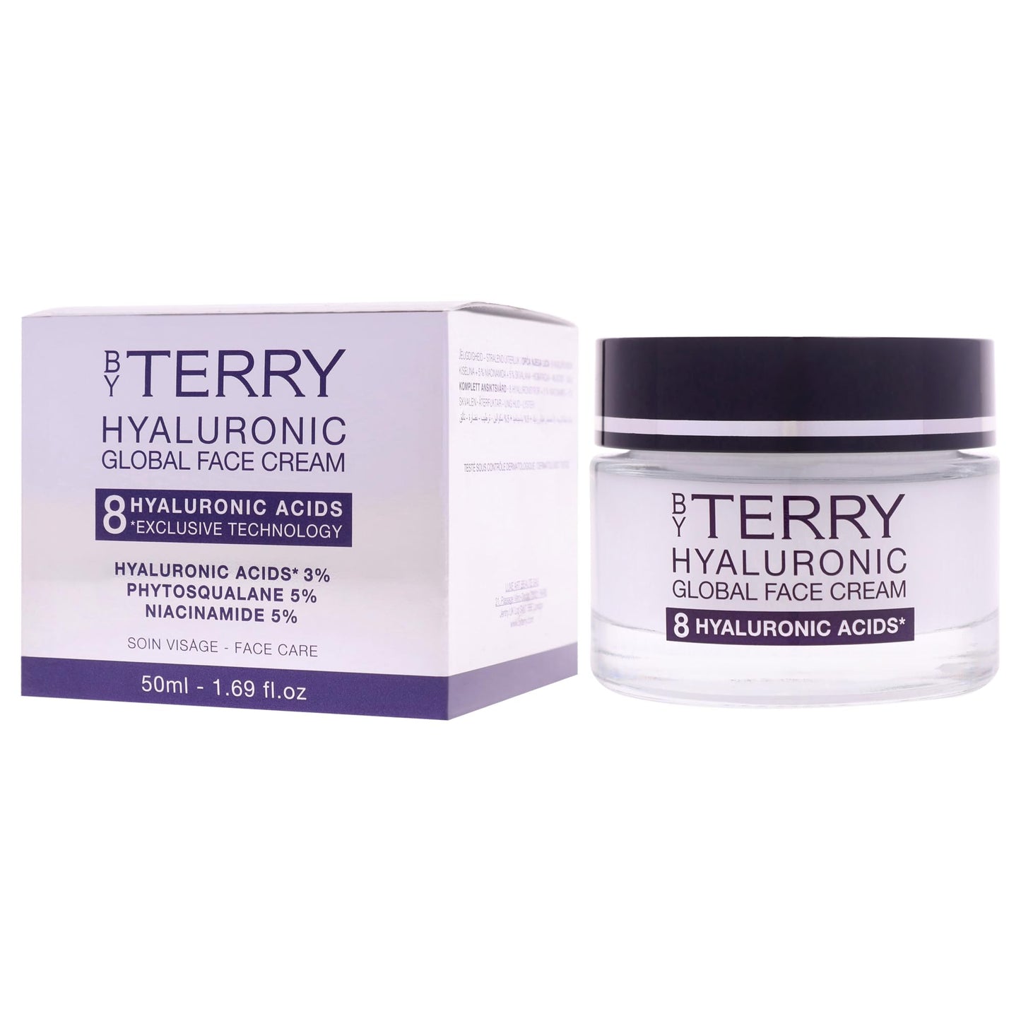 Hyaluronic Global Face Cream by By Terry for Women - 1.69 oz Cream