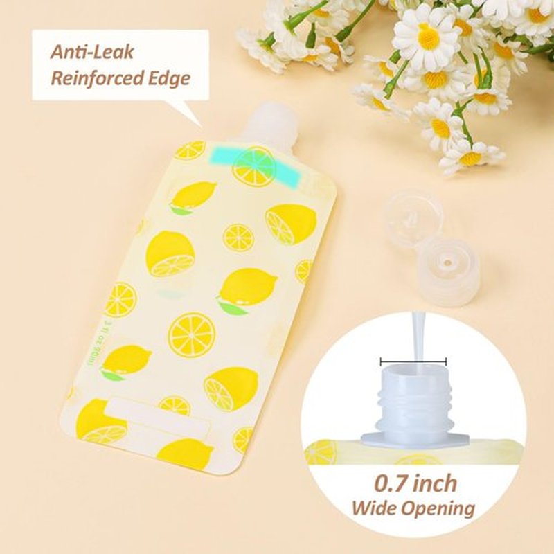 PACKISM Travel Containers for Liquids - 13 Pack Leak Proof 3oz TSA Approved Liquid Travel Pouches, Stand Up, Slim & Lightweight Design, Space Saving, Pack More Shampoo Conditioner Lotion Body Wash