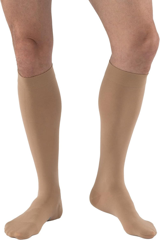 JOBST Relief Knee High Compression Socks 20-30mmHg - Comfortable Unisex Closed Toe
