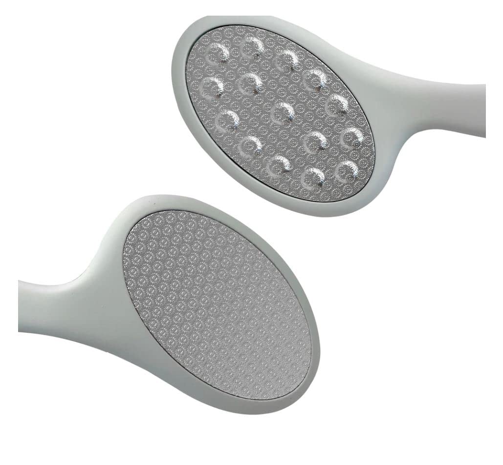 Barefoot Scientist Smooth Things Over Stainless Steel Pedicure and Foot File for Exfoliation, Pumice Alternative for Smooth Feet and Heels