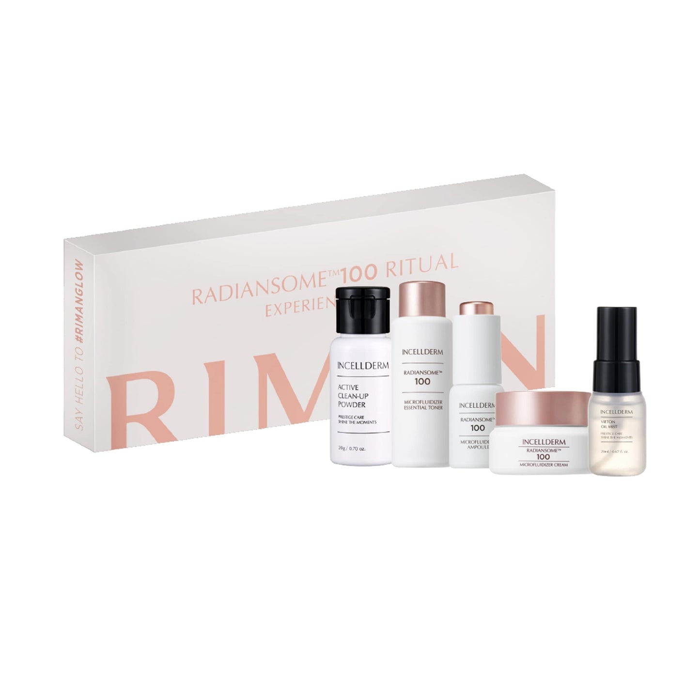 Riman Radiansome Ritual Experience Kit | 5-Piece Skincare Set