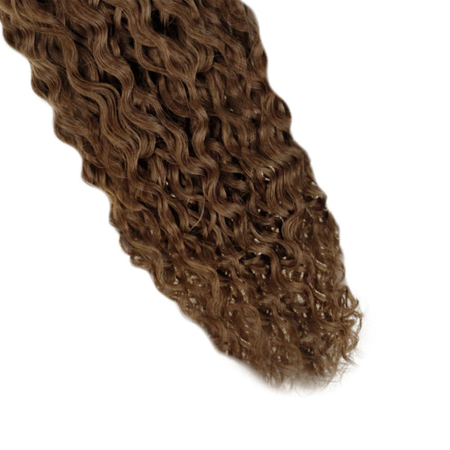 RUNATURE Curly Tape ins Human Hair Extensions 14 Inch Medium Borwn Tape in Hair Extensions Human Hair Curly Skin Weft Curly Human Hair Tape in Extensions for Women Natural Wave Double Sided 50g 20pcs