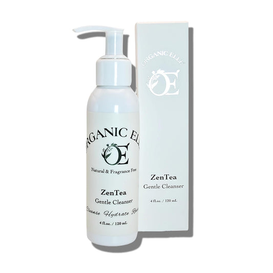 Gentle Facial Cleanser - ZenTea Non-Foaming Botanical Lotion with Chamomile & Aloe | Hydrating for Sensitive Skin
