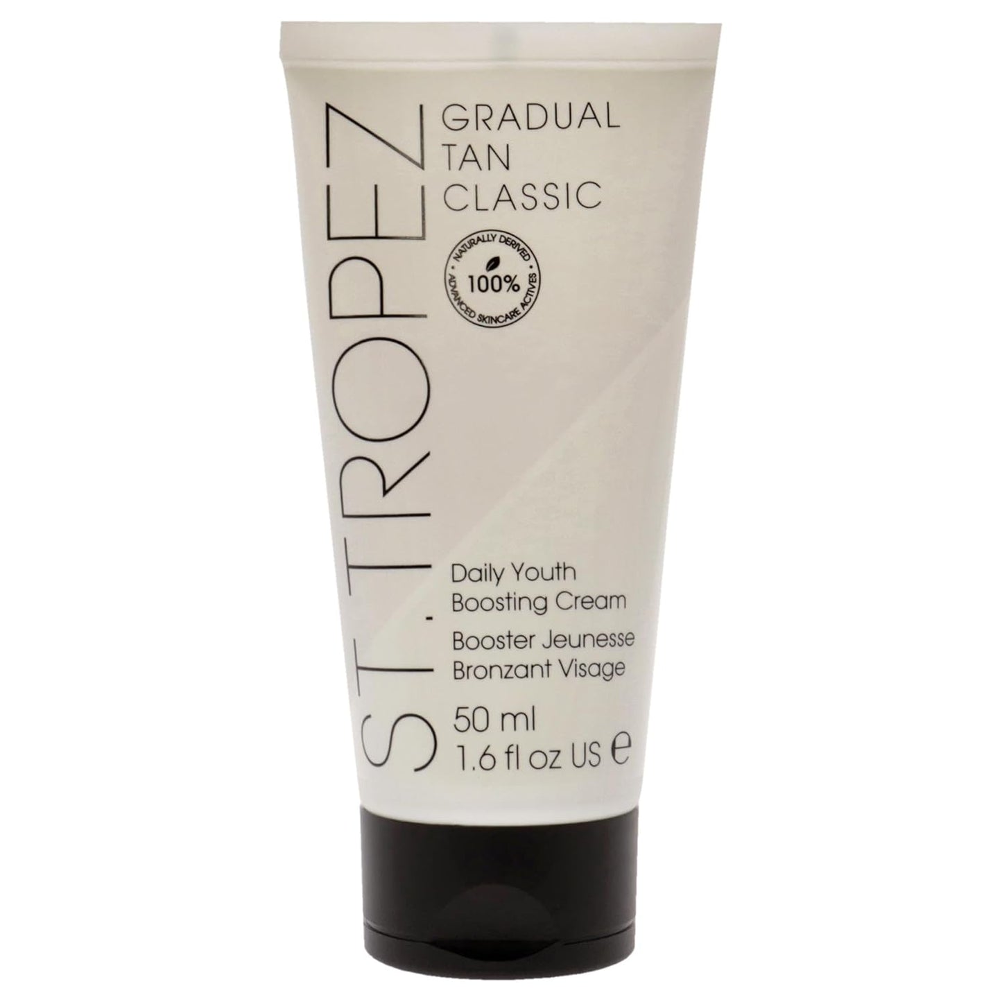 St.Tropez Gradual Tan Classic Daily Youth Boosting Cream, Hydrating Self Tan Face Cream, Vegan, Natural & Cruelty Free, 1.6 Fl Oz