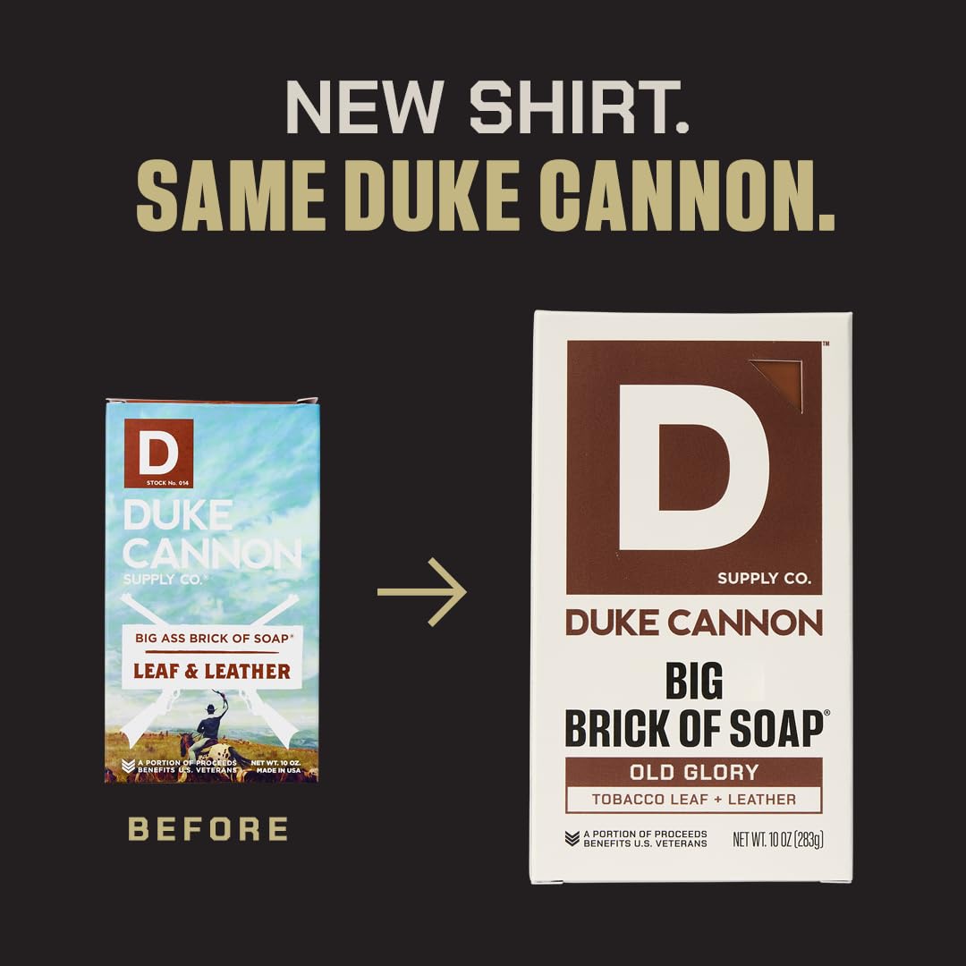 Duke Cannon Supply Co. Tactical Scrubber Big Brick of Soap - Naval Diplomacy