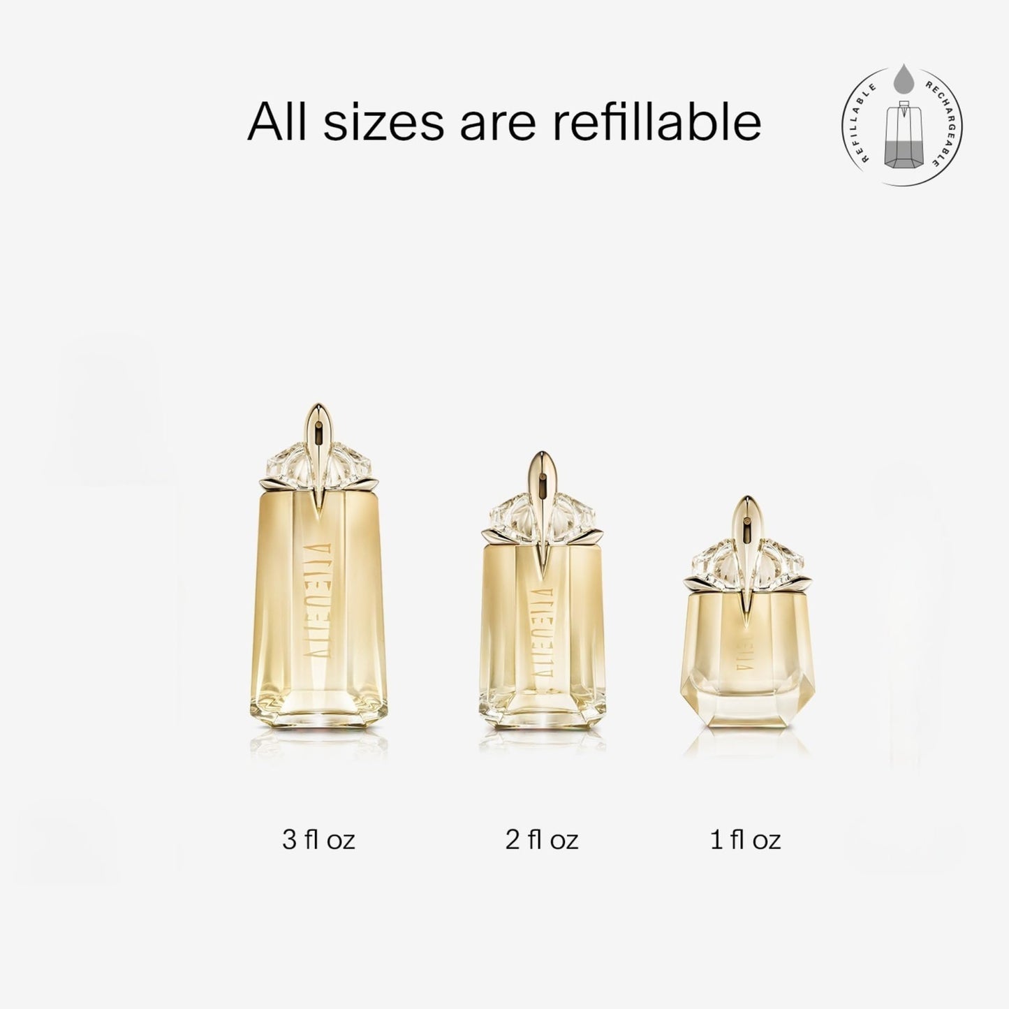 Mugler Alien Goddess Eau de Parfum - Long Lasting Womens Perfume, 1.0 Fl Oz