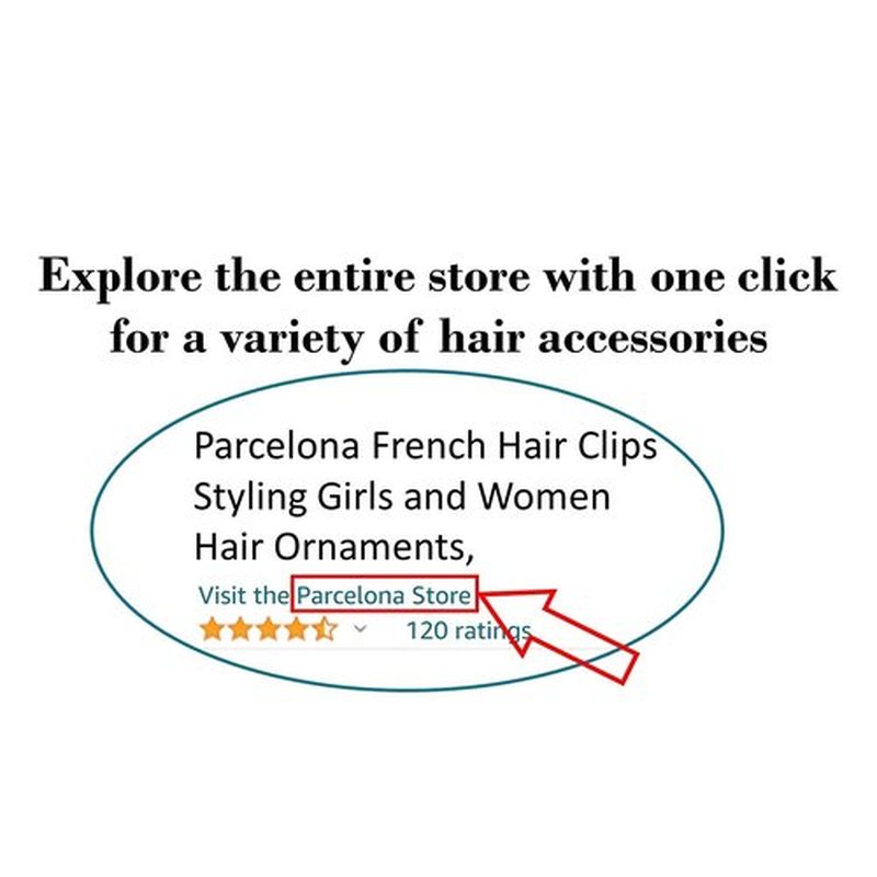 Parcelona French Flat Salon Style Medium 3 1/4" Celluloid Covered Spring No Slip Grip Jaw Hair Claw Durable Styling Paris Hair Accessories Women Strong Hold Girls Hair Claw Clips, Made in France (Leopard Print)