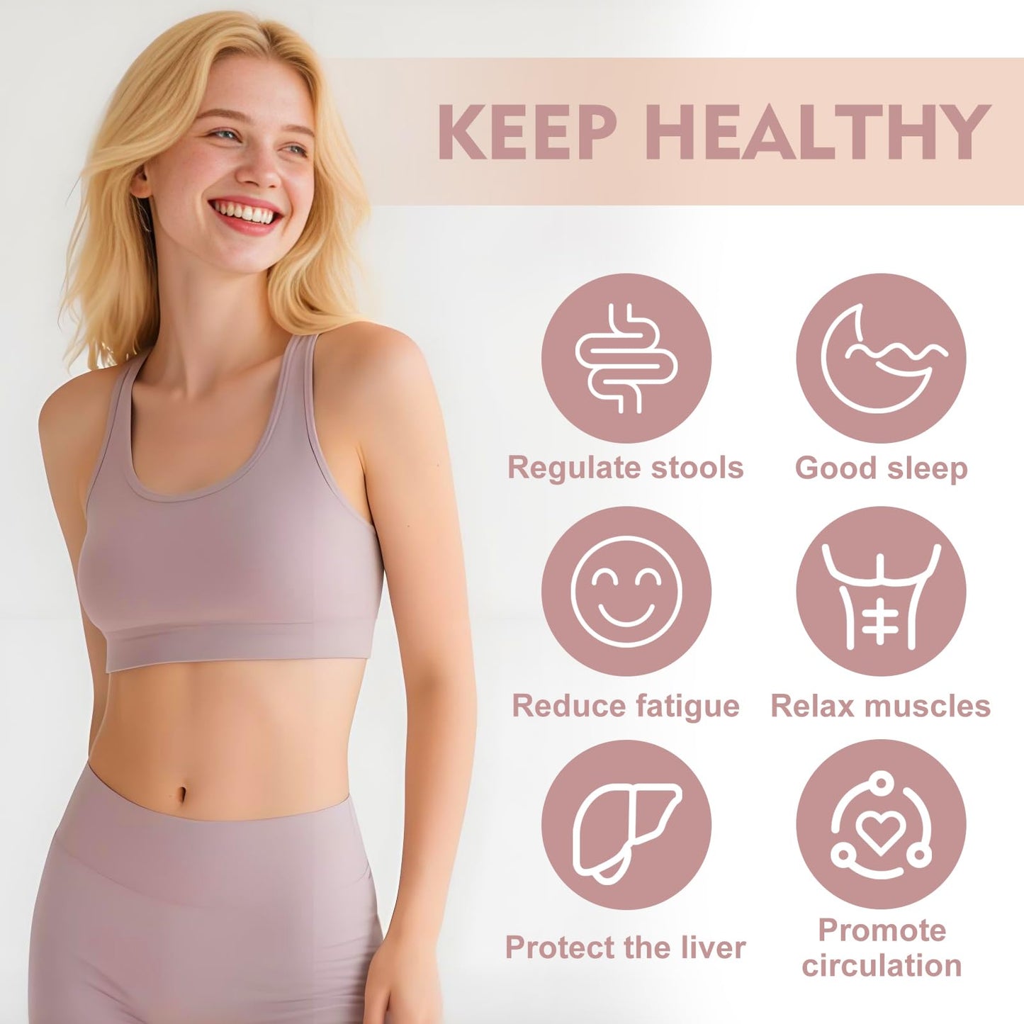50PCS Castor Oil Patches Square, Carrier Patches for Castor Oil | Medical-Grade Self-Adhesive Pads | Belly Button Patch for Caster Oil, Portable Breathable Anti Leakage Anti-Slip No Wash