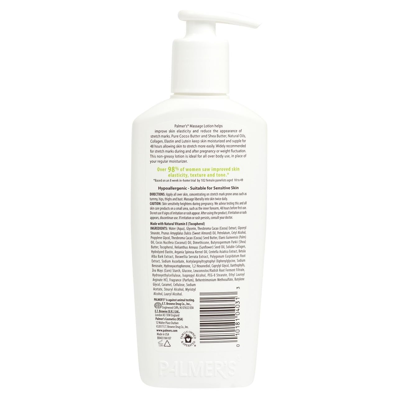 Palmer's Cocoa Butter Formula, Massage Lotion for Stretch Marks 8.5 fl oz (250 ml)
