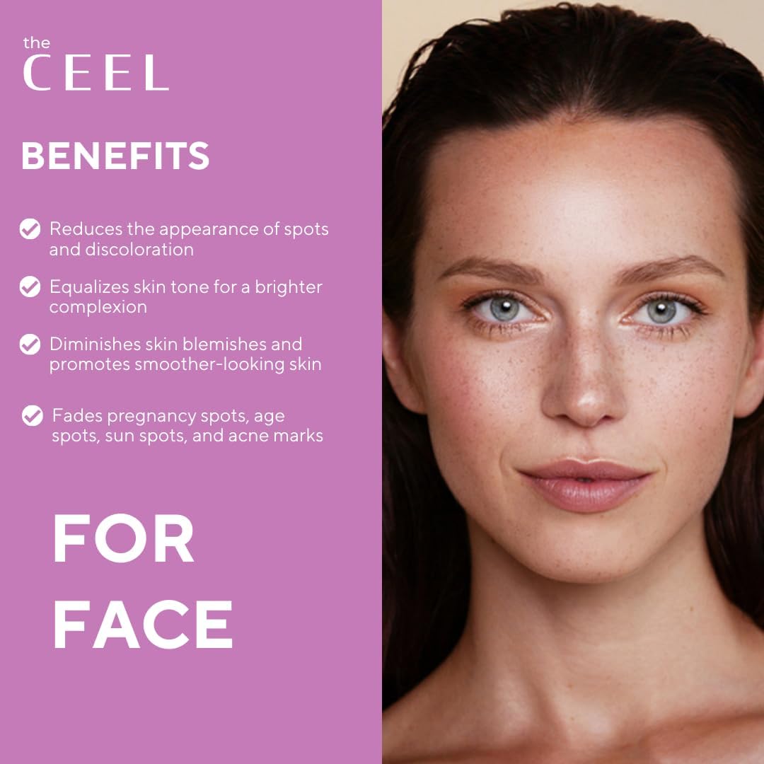 The Ceel Dark Spot Correcting Serum with Glutathione & Niacinamide – Brightening Facial Serum for Uneven Skin Tone, Hyperpigmentation & Dark Spots – Lightweight Face Serum – 30ml - 1.0 fl.oz