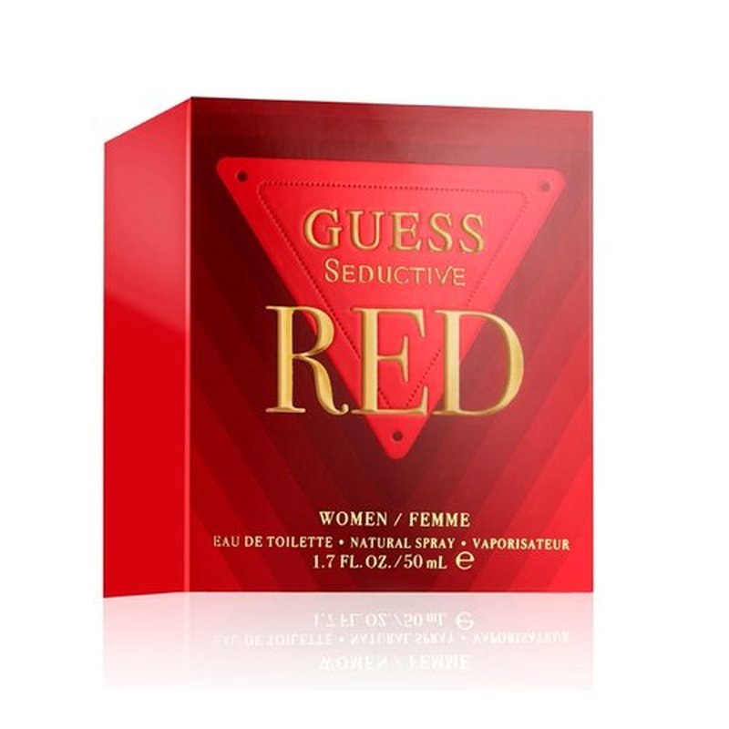 Guess Seductive Red Women/Femme Eau de Toilette Perfume Spray For Women, 1.7 Fl. Oz.