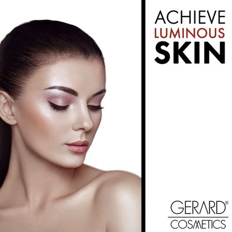 Gerard Cosmetics Star Powder Highlighter Sophia | Champagne Highlighter Makeup for Glowing Skin | Professional Mineral Facial Luminizer | Cruelty Free | Made in the USA