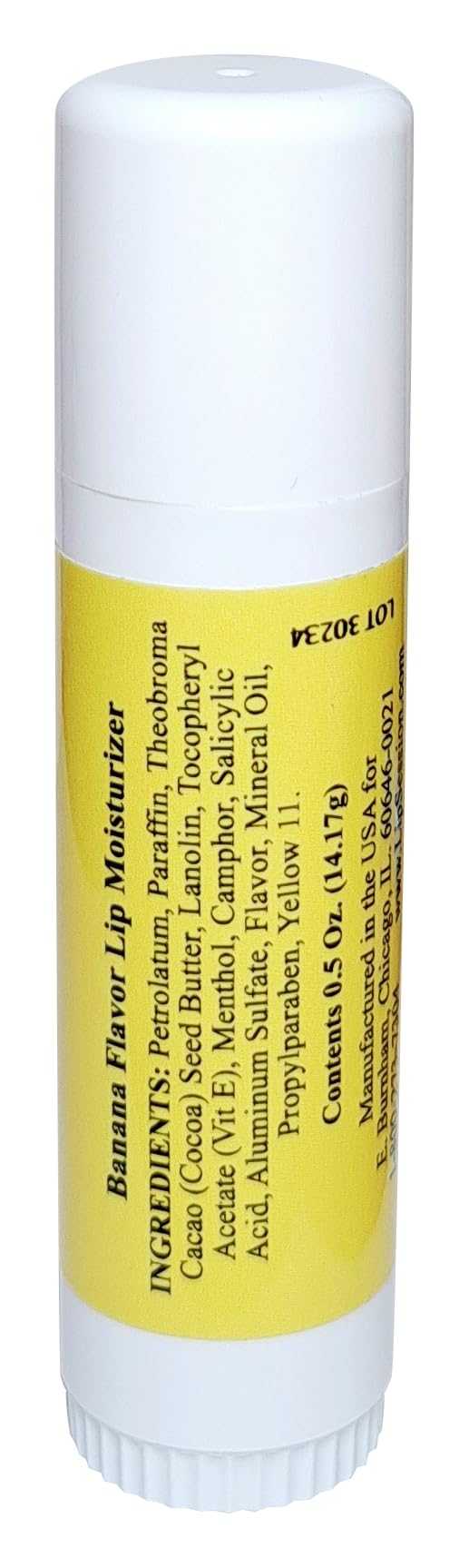 Lip Session Lip Balm Big Sticks – Assorted Flavors Vanilla Original, Strawberry & Banana - 3 Pack - 0.5 Oz. Each - With Vitamin E & Cocoa Butter - Moisturizes & Soothes Dry, Cracked, or Chapped Lips