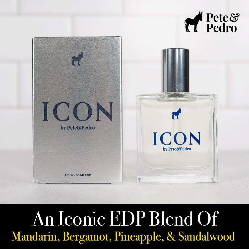 Pete & Pedro Villain Eau De Parfum - Tobacco & Vanilla With A Burst Of Spice & Woods | Men's Cologne & Fragrance | Inspired By A Top House Fragrance For Men | As Seen on Shark Tank, 1.7 oz.