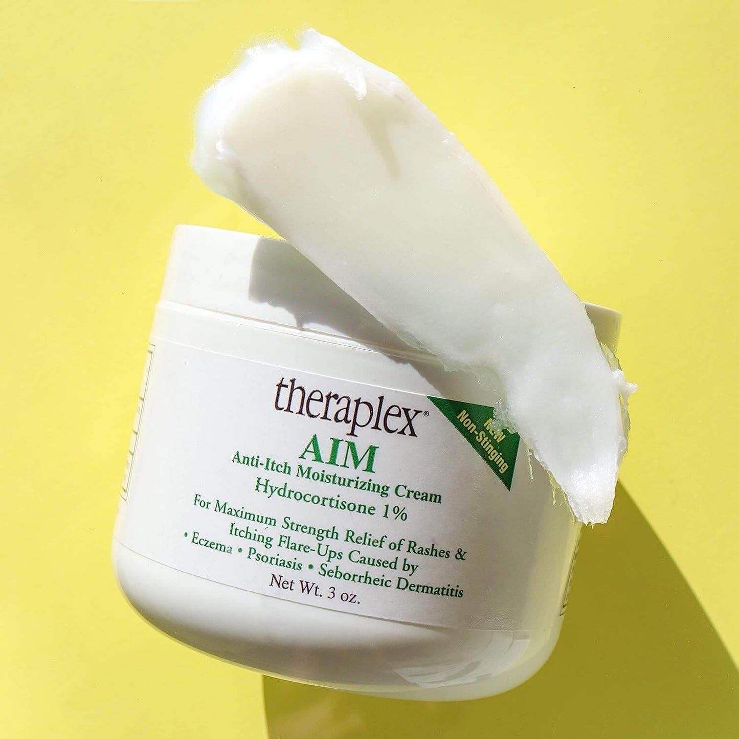 Theraplex AIM - Anti Itch Cream (2 oz) – 1% hydrocortisone for Itchy Skin Relief, moisturizing Cream for Eczema, Seborrheic Dermatitis. Safe for Kids. Relieves Itchy Skin with Maximum Strength.