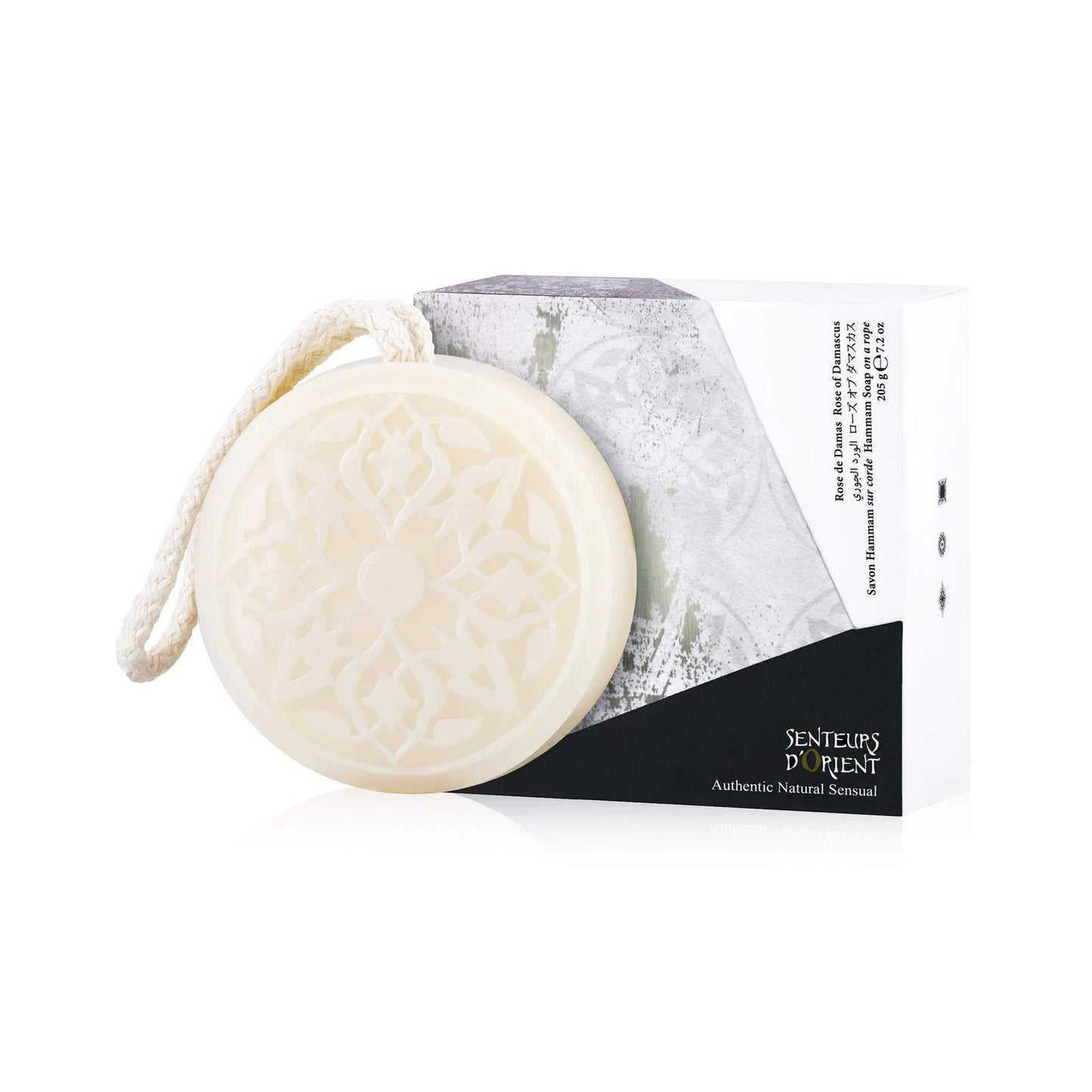 Senteurs d'Orient Rose Of Damascus Soap, Hammam, 7.2 oz