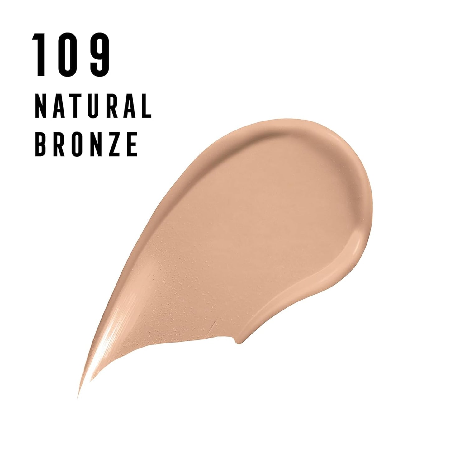 Max Factor Long Lasting Foundation - Natural Bronze Shade #109 | 35 ml Liquid Makeup