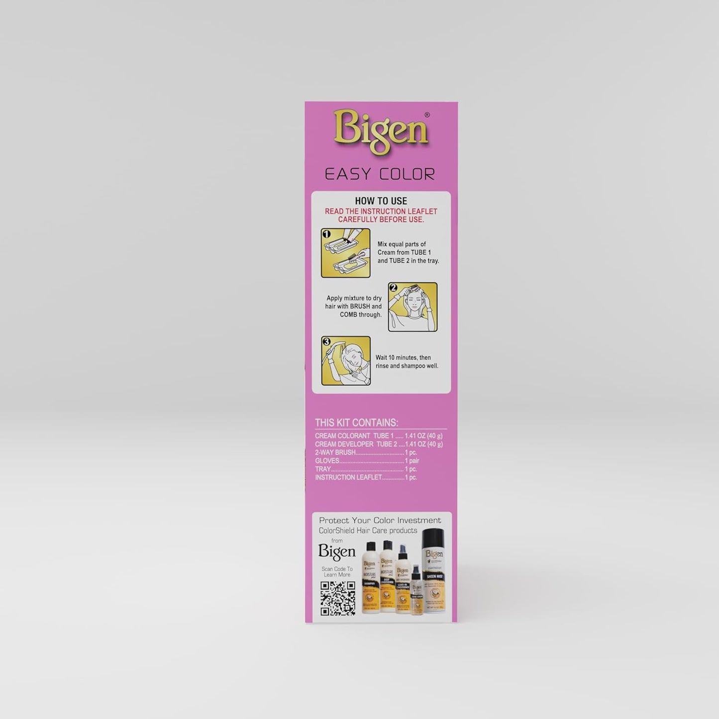 1N Bigen Easy Color for Women Natural Black-New Formula, New Look - 3 Pack
