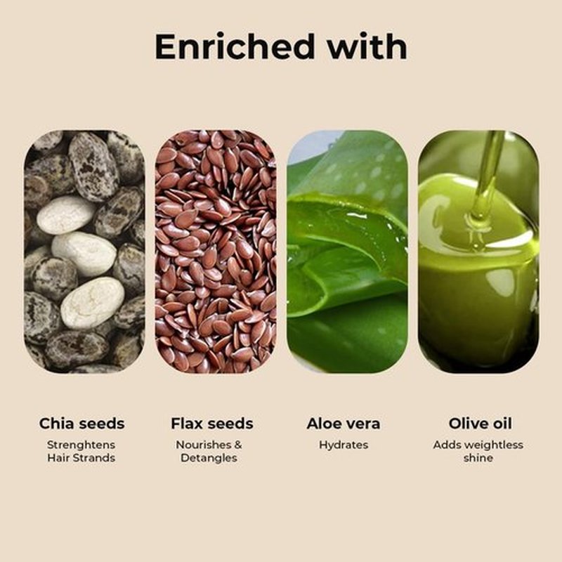 FIX MY CURLS Curl Quenching Flaxseed Gelly | With Aloe Vera, Chia, & Flax Seeds | For Curly, Wavy & Frizzy Hair | Silicone Free Curl Definition with Strong Hold Curl Defining Gel | Vegan | 7.05 Oz
