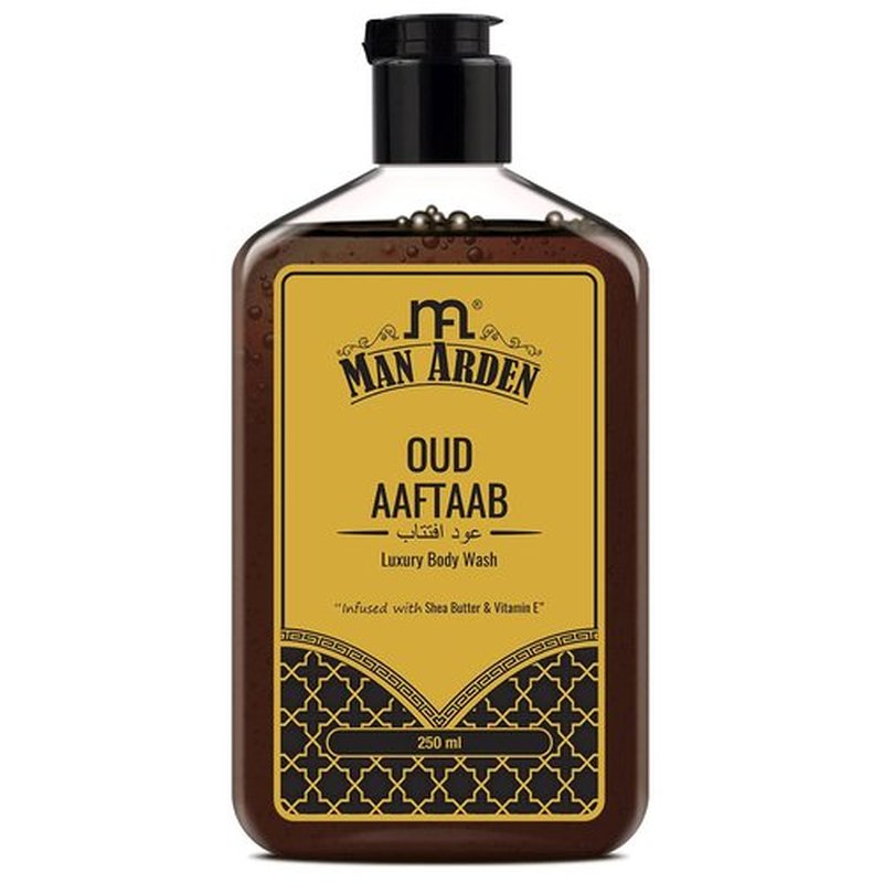 Man Arden Oud Aaftaab Luxury Body Wash Infused With Shea Butter & Vitamin E, 250ml