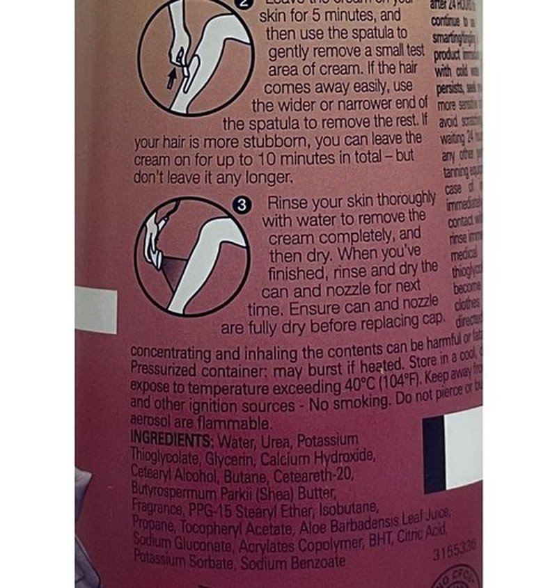 Veet Spray On Hair Removal Cream for Legs & Body, 5.1 Ounce