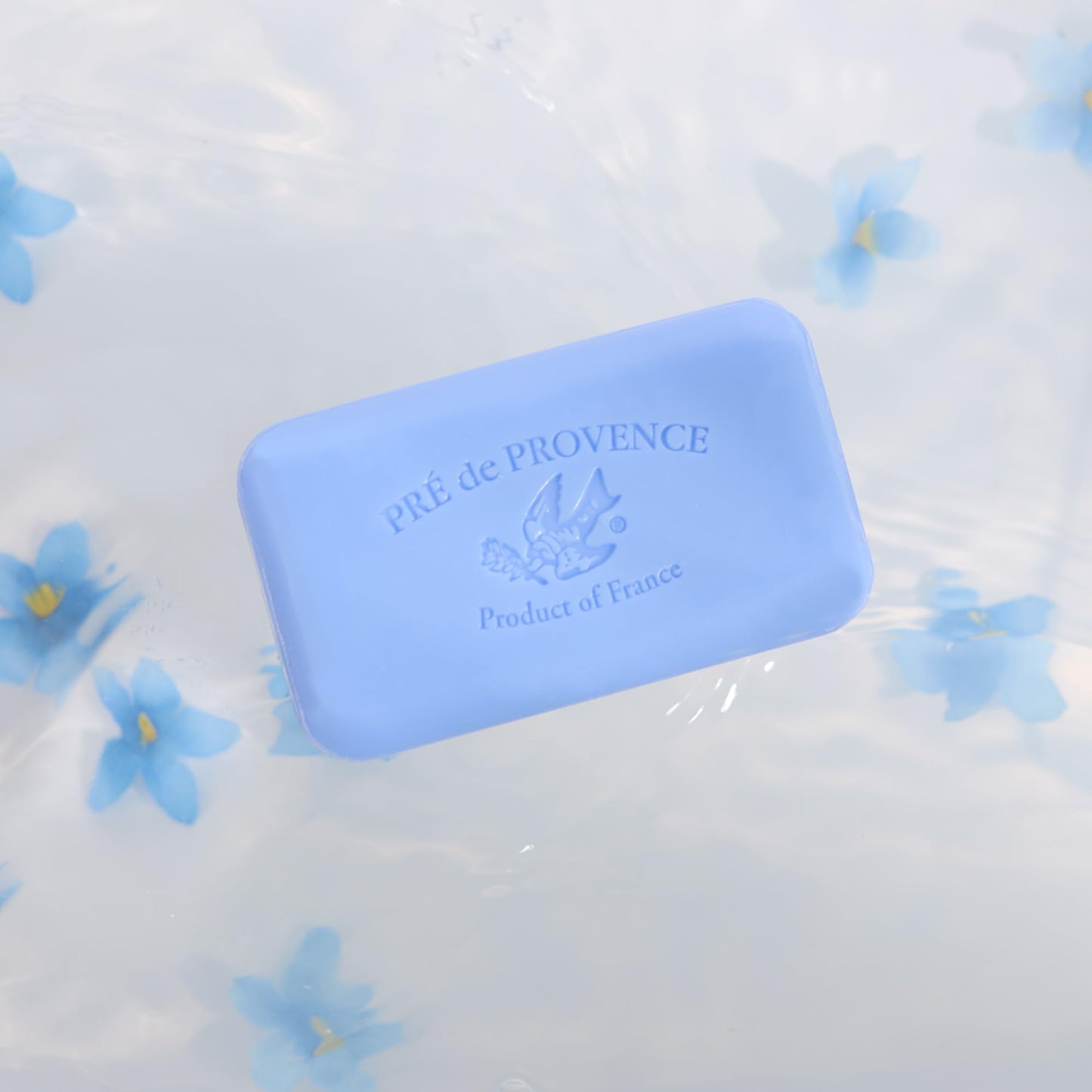 Pre de Provence Artisanal Soap Bar, Natural French Skincare, Enriched with Organic Shea Butter, Quad Milled for Rich, Smooth & Moisturizing Lather, Starflower, 5.3 Ounce