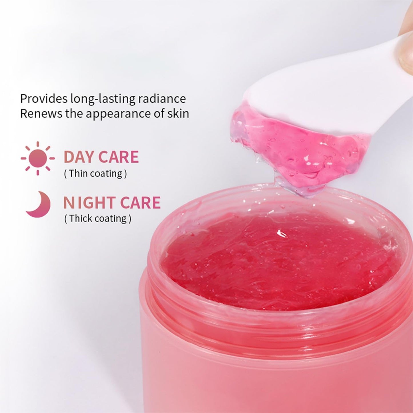Collagen Jelly Cream，Hydrating Skin Treatment Firming，Niacinamide & Hydrolyzed Collagen，Anti Aging Moisturizer,Wrinkle for Youthful Glow，Nourishing Infused Gel Cream for All Skin Types