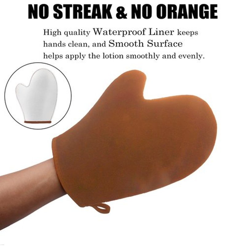 ANSPHIE 3 Pack Self Tanning Mitt Applicator Tanning Mitts Self Tanner Kit Self Tanner Mitt Applicator Self Tanning Glove for Self Tan Mitt Applicator Sunless Tanner Mitt Self Tanner Mit Self Tan Mit