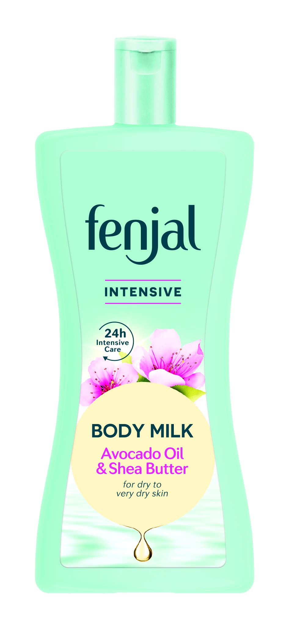 Fenjal Intensive Body Milk with Avocado Oil and Shea Butter, For Dry to Very Dry Skin, 400 ml