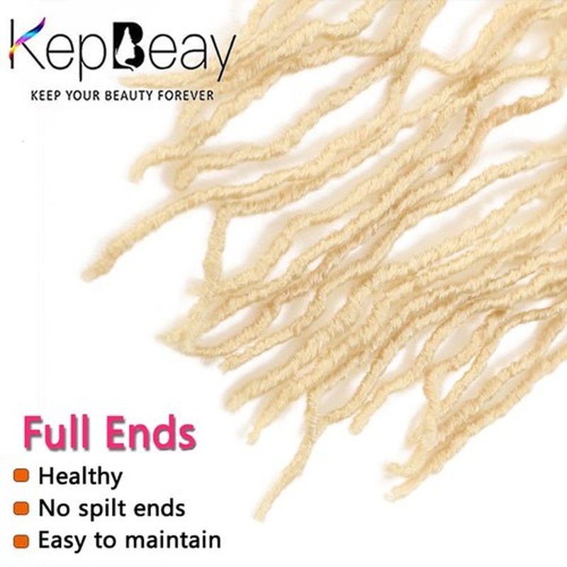 24Inch Soft Locs Crochet Hair 2 Packs Faux Locs Crochet Hair (24 Inch (Pack of 2), 613#) …