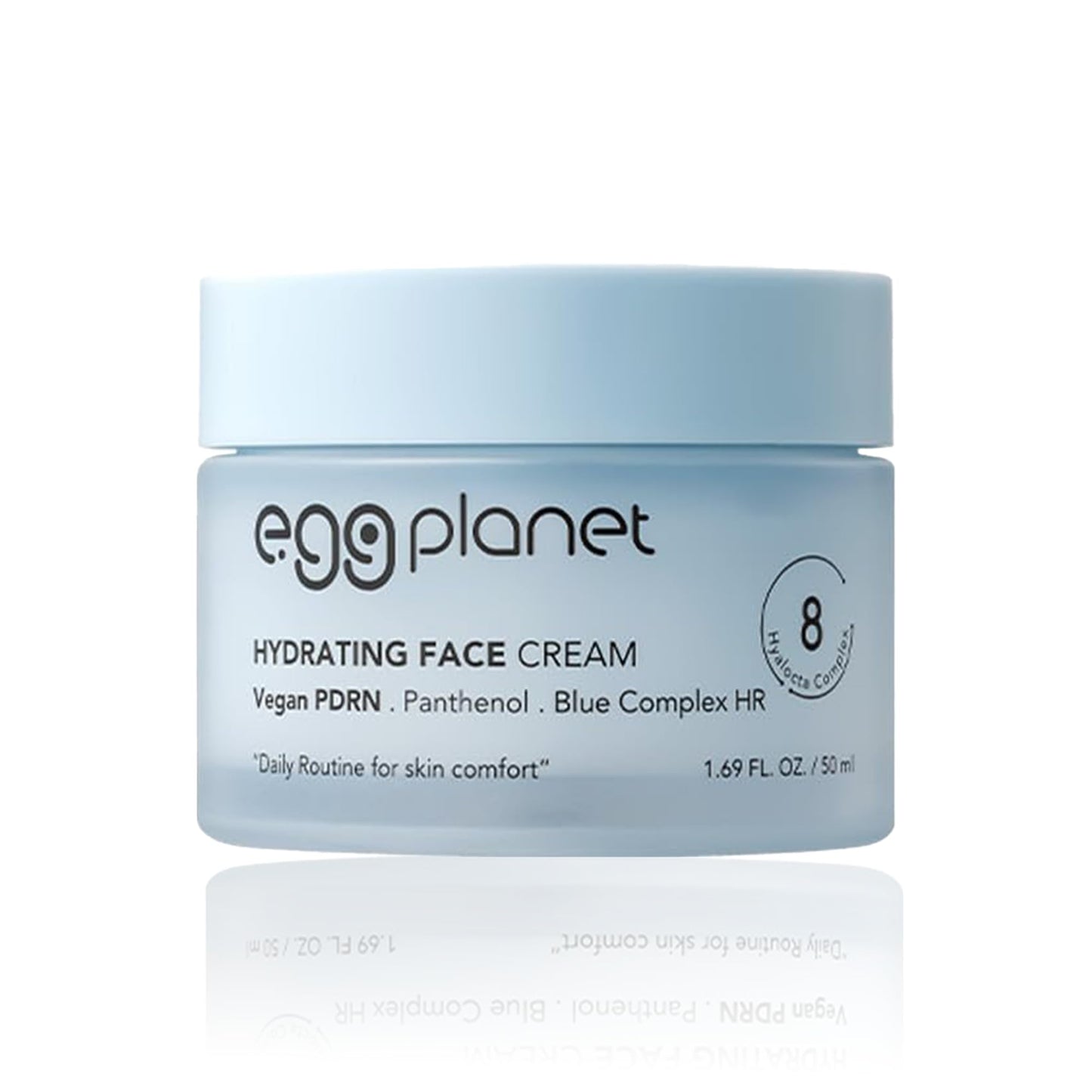 Daeng Gi Meo Ri - Egg Planet Hydrating Face Cream, Korean Skincare Daily Moisturizer for Dehydrated Skin, Soothing Facial Gel with Hyaluronic Acid and Peptides, K-beauty Essential, 50ml / 1.69 fl oz