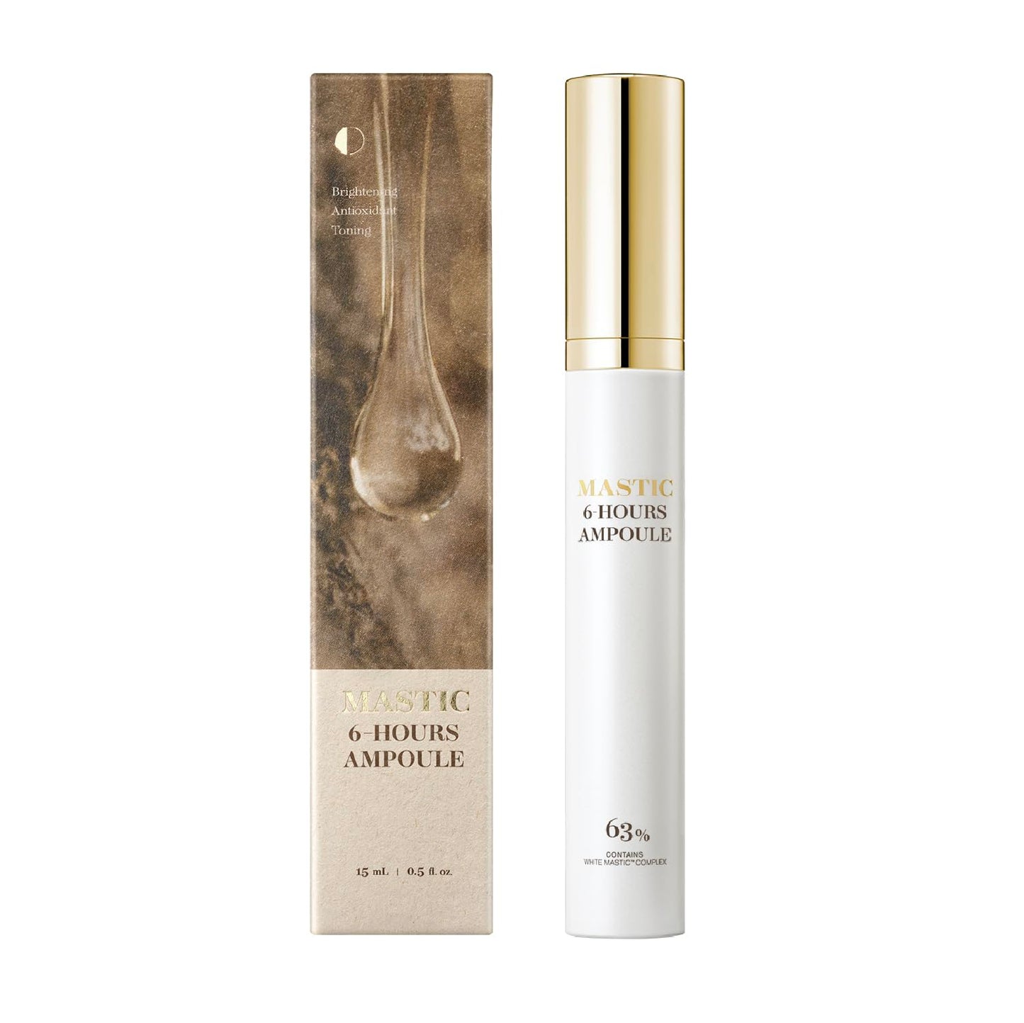 MASTINA Mastic Ampoule Mastic Ampoule Serum for Even Skin Tone and Elasticity. Fermented Mastic Gum